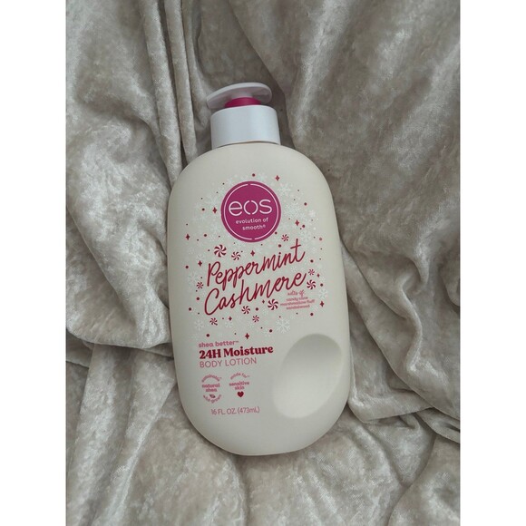Eos peppermint cashmere body lotion - Picture 2 of 3